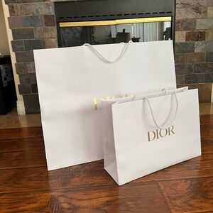 Dior Shopping Bags 100% Authentic
